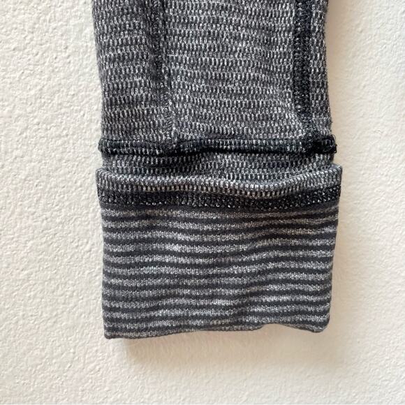 Lululemon Forme Jacket II Gray Deep Coal Pique Grey Textured Women's 4 $118 - Picture 9 of 11